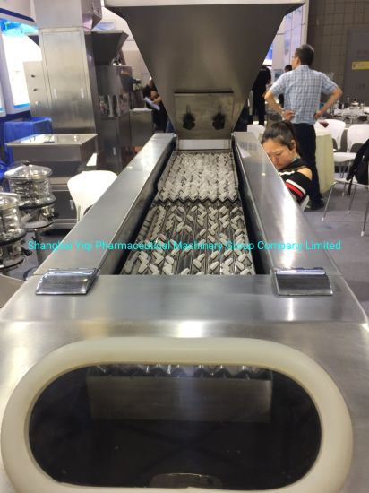 Máquina automática de conteo de líneas de producción para cápsulas y tabletas