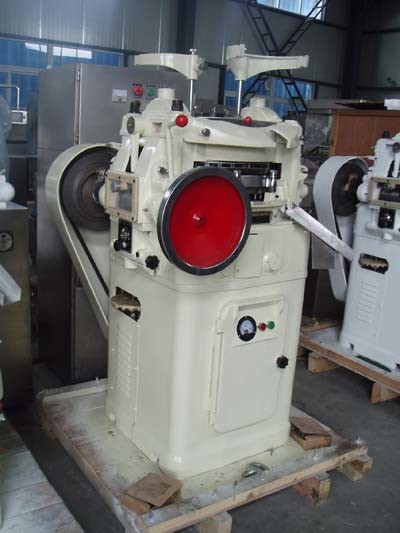 Máquina de prensado de tabletas rotativas de doble presión Zp-33