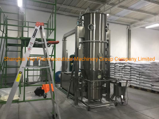 Máquina de preparación farmacéutica de capacidad de 100 kg Máquina automática de mezcla y granulación y secado y mezcla